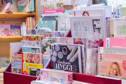 Einblilck in den Buchdienst Wernau