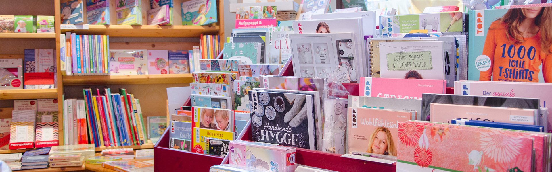 Einblilck in den Buchdienst Wernau