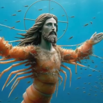 Garnelen-Jesus: Screenshot von arte.,tv