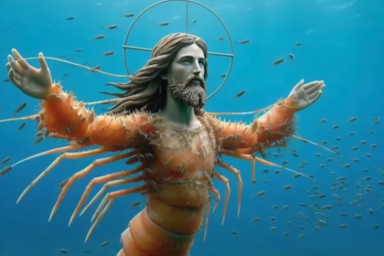 Garnelen-Jesus: Screenshot von arte.,tv