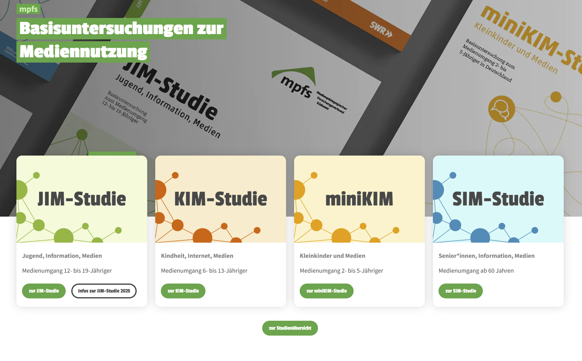 Screenshot mpfs Website www.mpfs.de